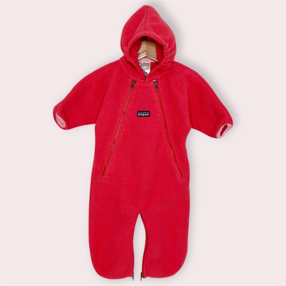 Patagonia Infant Synchilla® Bunting Pink Fleece size 3 months‎